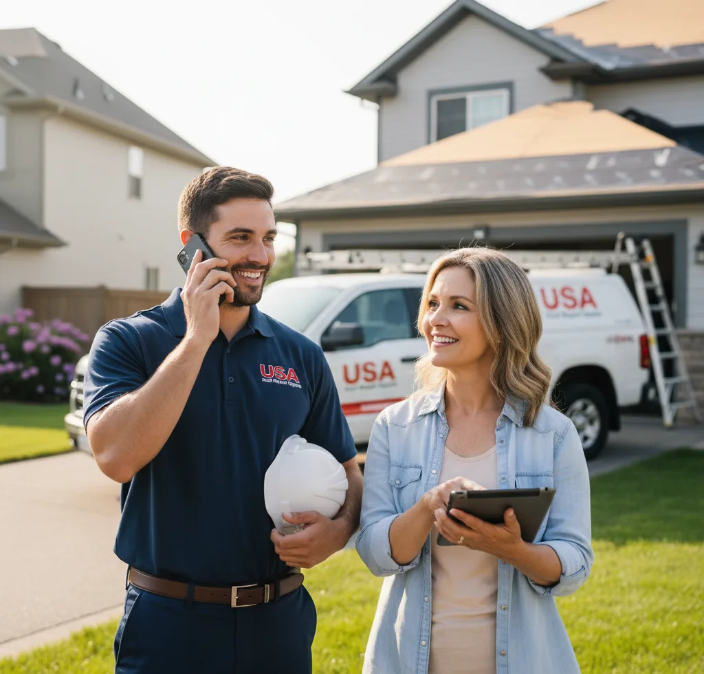 USA Roof Repair Experts customer support in Port Isabel